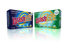 Cápsulas de detergente para a roupa Washeze 3 em 1, sem perfume, 10 unidades Cápsulas de detergente para a roupa Washeze 3 em 1, sem perfume, 10 unidades