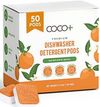 Cápsulas de detergente para lava-louças COCO+ nanoconcentradas 50 cápsulas
