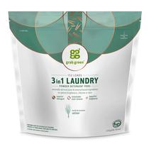 Cápsulas de detergente para roupa Grab Green 3 em 1 Vetiver Scent 132Ct