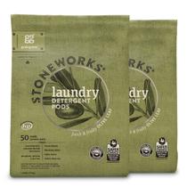 Cápsulas de detergente para roupa Grab Green Stoneworks 100 unidades