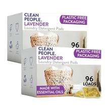 Cápsulas de detergente para roupa The Clean People, pacote 192