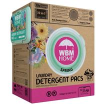 Cápsulas de detergente para roupa WBM Home Spring Fragrance 128 unidades Cápsulas de detergente para roupa WBM Home Spring Fragrance 128 unidades