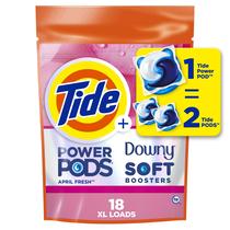 Cápsulas de Detergente Tide Pods 2 em 1 com Downy - 18 Unidades