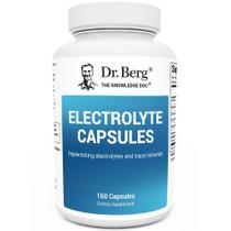 Cápsulas de eletrólitos Dr. Berg Suplementos eletrolíticos