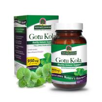 Cápsulas de ervas Nature's Answer Gotu-Kola 90 unidades