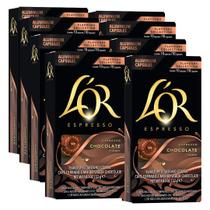 Cápsulas de Espresso L'OR Chocolate 80 unidades compatíveis Cápsulas de Espresso L'OR Chocolate 80 unidades compatíveis