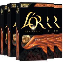 Cápsulas de Espresso L'OR Colômbia 50 Unidades Compatíveis Cápsulas de Espresso L'OR Colômbia 50 Unidades Compatíveis