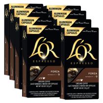 Cápsulas de Espresso L'OR Forza 80 Unidades Alumínio Cápsulas de Espresso L'OR Forza 80 Unidades Alumínio