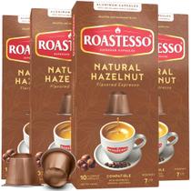 Cápsulas de Espresso Roastesso Sabor Avelã Torra Média 40 un. Cápsulas de Espresso Roastesso Sabor Avelã Torra Média 40 un.