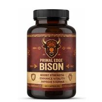 Cápsulas de Extrato de Bisão Primal Edge 60 Cápsulas
