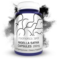 Cápsulas de extrato de Nigella Sativa Nootropics Depot 200 mg 120 Cápsulas de extrato de Nigella Sativa Nootropics Depot 200 mg 120