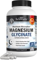 Cápsulas de glicinato de magnésio 500 mg (120 minicápsulas) BioSchwartz