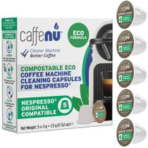 Cápsulas de limpeza Caffenu 5 Eco Cleaner Capsules Nespresso