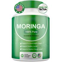 Cápsulas de Moringa em pó AXUVIWZ 800 mg ricas em nutrientes