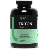 Cápsulas de óleo de peixe LEGION Triton Triple Strength Omega 3 2400mg Cápsulas de óleo de peixe LEGION Triton Triple Strength Omega 3 2400mg