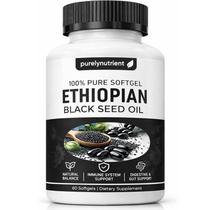 Cápsulas de Óleo de Semente Preta PURELYNUTRIENT 60 softgels 4,64% Cápsulas de Óleo de Semente Preta PURELYNUTRIENT 60 softgels 4,64%