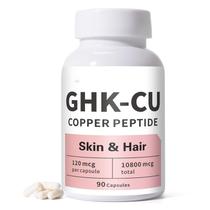 Cápsulas de Peptídeo GHK-Cu 90 Unidades Pele e Cabelo Cápsulas de Peptídeo GHK-Cu 90 Unidades Pele e Cabelo
