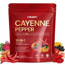 Cápsulas de Pimenta Caiena CFILIHTC 3000 mg 240 unidades Cápsulas de Pimenta Caiena CFILIHTC 3000 mg 240 unidades