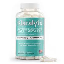 Cápsulas de sal eletrolítico KLARALYTE tamponado 300 cápsulas