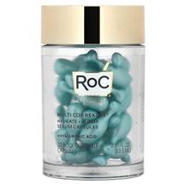 Cápsulas de soro noturno RoC Multi Correxion Hydrate + Plump 30