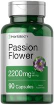 Cápsulas de suplemento Horbaach Passion Flower 2200 mg 90 unidades Cápsulas de suplemento Horbaach Passion Flower 2200 mg 90 unidades