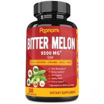 Cápsulas de suplemento Papnami, extrato de melão amargo, 9500 mg
