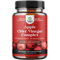 Cápsulas de Vinagre de Manzana Natures Craft, 180 unidades