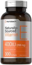 Cápsulas de Vitamina E Horbäach 400 UI - 300 Unidades - 268mg