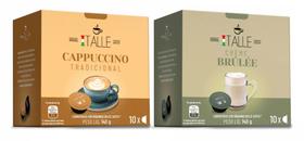 Capsulas Dolce Gusto Cappuccino Creme Brulee Café Italle 20 Und