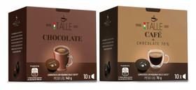 Cápsulas Dolce Gusto Chocolate E Cacau 70% Café Italle 20 Und