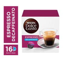 Capsulas Dolce Gusto Espresso Decaffeinato 16 capsulas