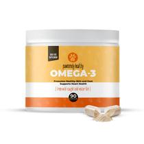 Cápsulas em pó de Ômega-3 para cães Pawsomely Healthy, 90 unidades Cápsulas em pó de Ômega-3 para cães Pawsomely Healthy, 90 unidades