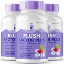 Cápsulas Flush Factor Plus Máxima Potencia Paquete de 3