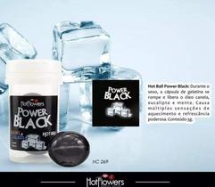 Cápsulas Gelatinosas Hot Ball Power Black - Sensações Quentes e Frias Cápsulas Gelatinosas Hot Ball Power Black - Sensações Quentes e Frias
