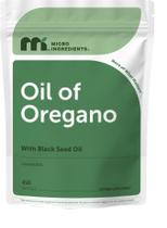 Cápsulas gelatinosas Micro Ingredients Óleo de Orégano e Óleo de Semente Preta 450 un Cápsulas gelatinosas Micro Ingredients Óleo de Orégano e Óleo de Semente Preta 450 un
