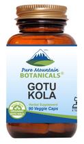 Cápsulas Gotu Kola Pure Mountain Botanicals 400 mg - 90 cápsulas Cápsulas Gotu Kola Pure Mountain Botanicals 400 mg - 90 cápsulas