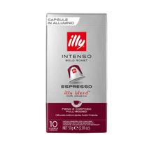 Cápsulas illy 100% Arábica Nespresso - Intenso, 10 unid.