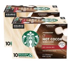 Cápsulas K-Cup de Chocolate Quente Clássico Starbucks 20 unidades Cápsulas K-Cup de Chocolate Quente Clássico Starbucks 20 unidades