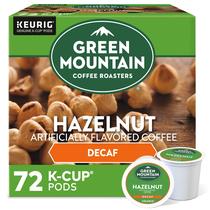 Cápsulas K-Cup Green Mountain Coffee Roasters Avelã Descafeinado 72 un.