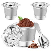 Cápsulas K Reutilizáveis NESSUS em Aço Inoxidável para Keurig 1.0