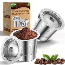 Cápsulas K reutilizáveis NUKALO em aço inoxidável para Keurig 1.0