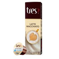 Cápsulas Latte Macchiato 3 Corações - 10 un Cápsulas Latte Macchiato 3 Corações - 10 un