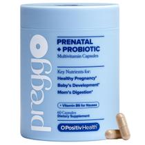 Cápsulas Multivitamínicas Pré-natais O Positiv PREGGO 30 porções Cápsulas Multivitamínicas Pré-natais O Positiv PREGGO 30 porções