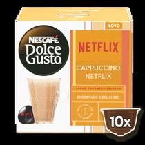 Capsulas Nescafé Dolce Gusto Cappuccino Netflix - Caramelo