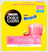 Capsulas Nescafé Dolce Gusto Nesquik - Sabor Morango - Nescafe Dolce Gusto