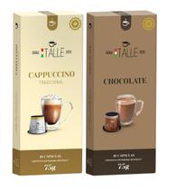 Capsulas Nespresso Chocolate Cappuccino Café Italle 20 unidades