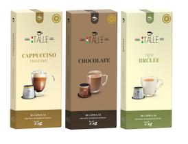 Cápsulas Nespresso Chocolate Cappuccino Café Italle 30 Unid
