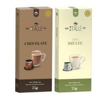 Capsulas Nespresso Chocolate Creme Brulee Café Italle 20 Unidades