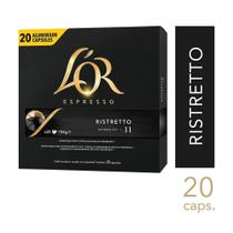 Cápsulas Nespresso L'Or Espresso Ristretto - Caixa 20 Un - Lor