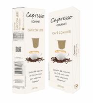 Cápsulas Nespresso Sabor Café com Leite Capresso 10 Unidades